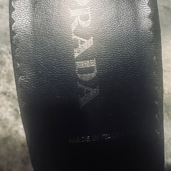 Prada Slip on Sandals - EU 40 Size 9 US - Picture 3 of 14
